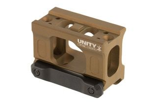 Unity Tactical Aimpoint Comp M5s red dot mount in flat dark earth